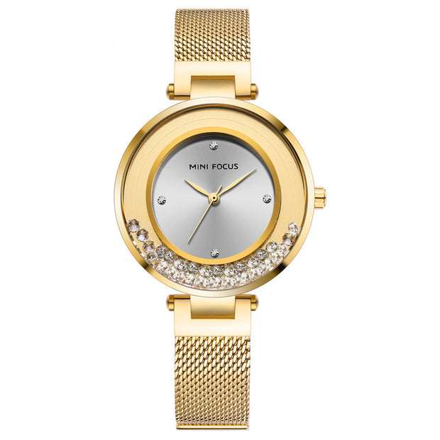 Diamond Waterproof Small Dial Watch