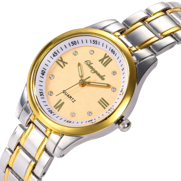 Fashion Classic Steel Ladies Quartz Watch
