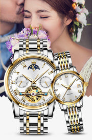 Couple's Automatic Pair Of Mechanical Watches